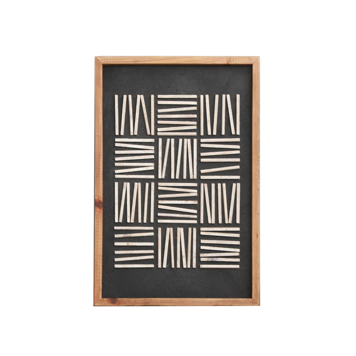 Alpine Shadow Dark - Ready To Hang Wall Art - 42x62cm