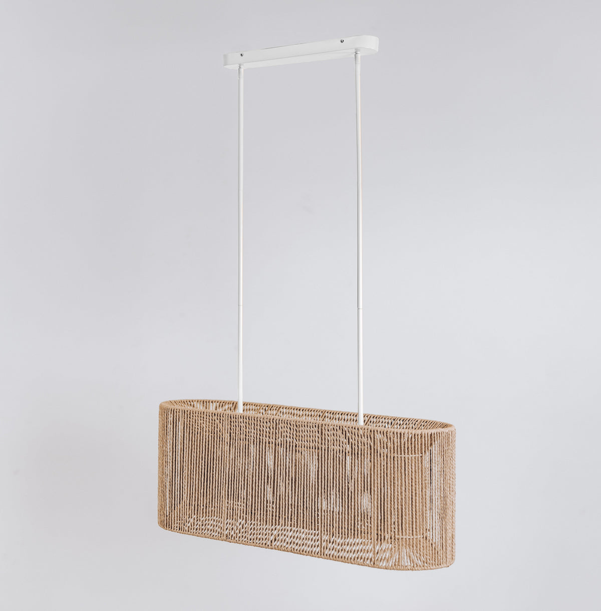 Elphin Dining Rope Pendant Light - Natural