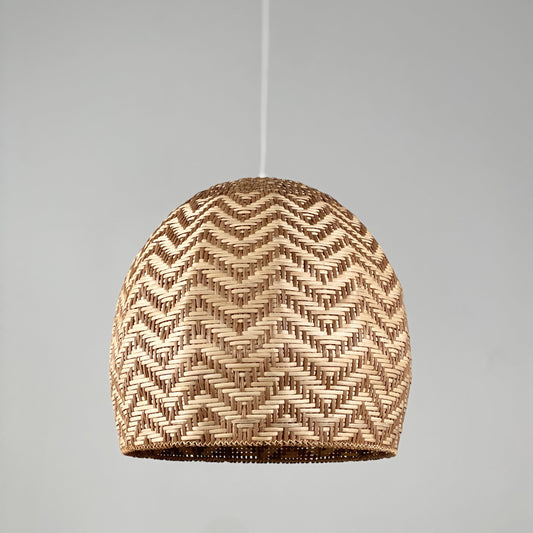 Sunset Rattan Cane Pendant Light