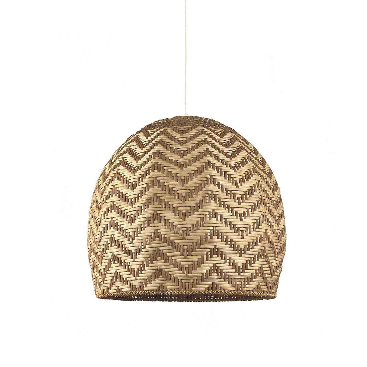 Sunset Rattan Cane Pendant Light
