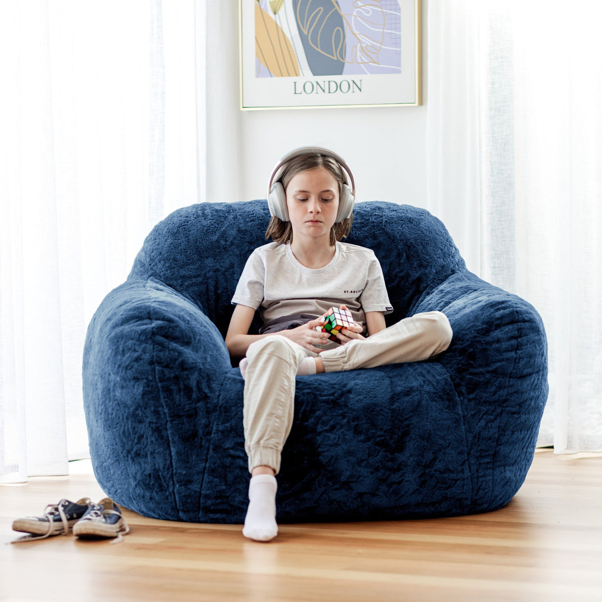 DreamPod® Chair - Navy Blue