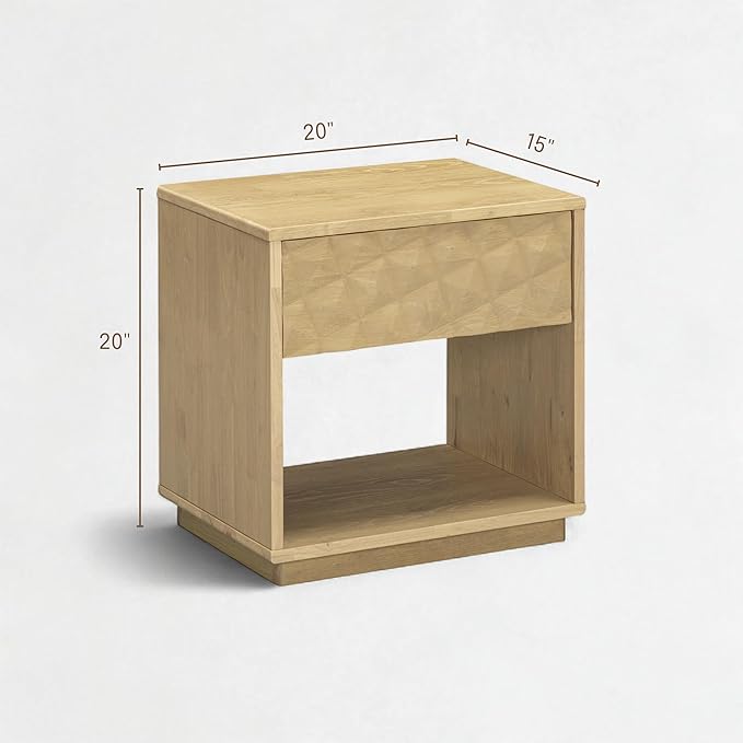 Sapa Solid Wood Nightstand
