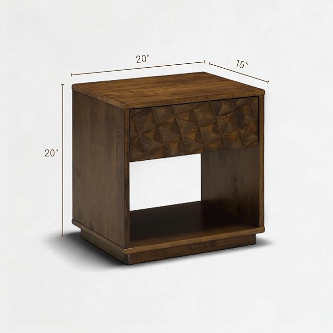 Sapa Solid Wood Nightstand