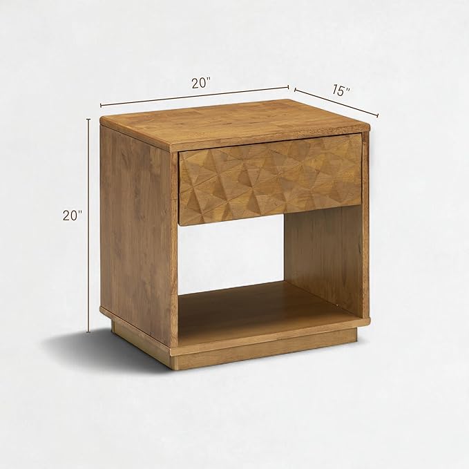 Sapa Solid Wood Nightstand