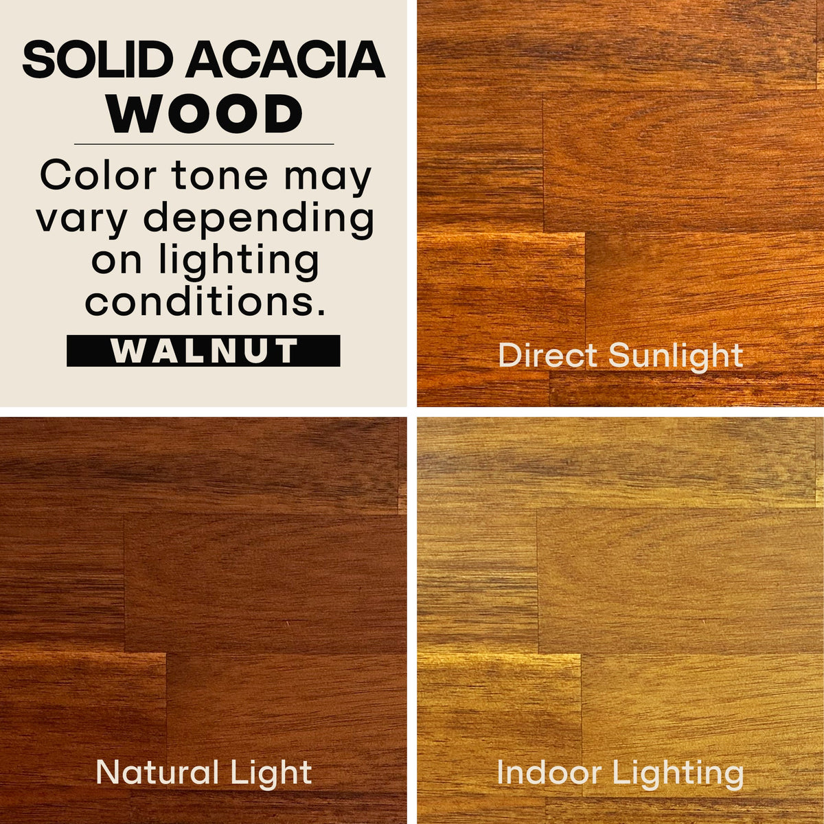 Acacia Sofia Solid Wood Beside Table With 1 Drawer