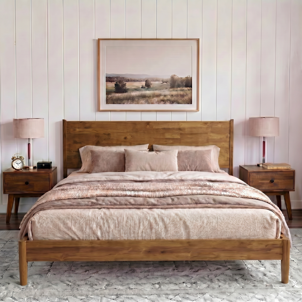 Haven Solid Wood Bed Frame
