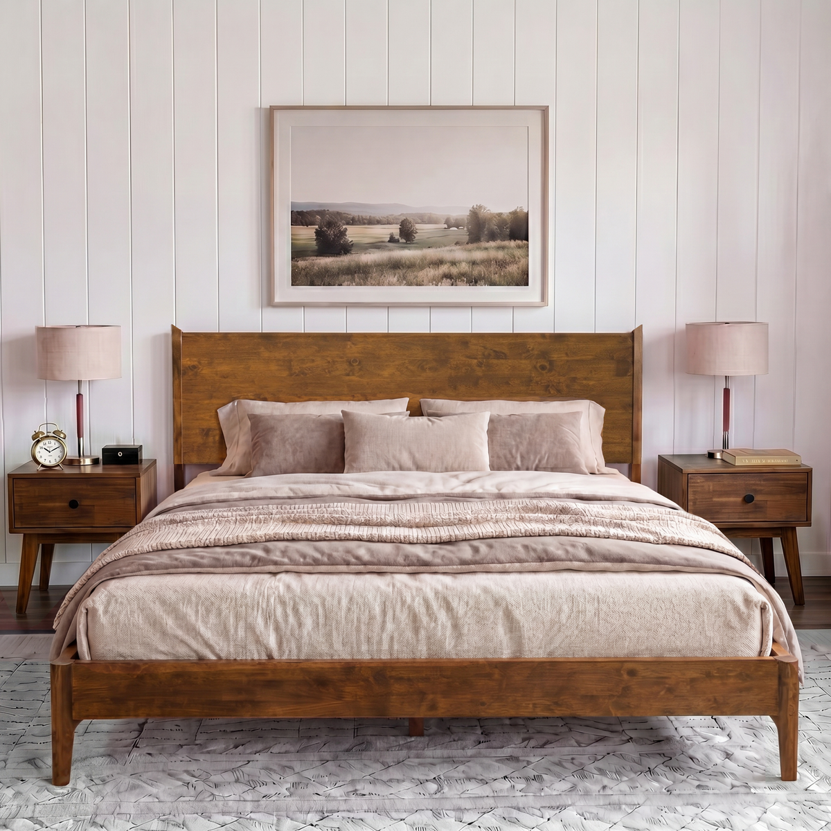 Haven Solid Wood Bed Frame