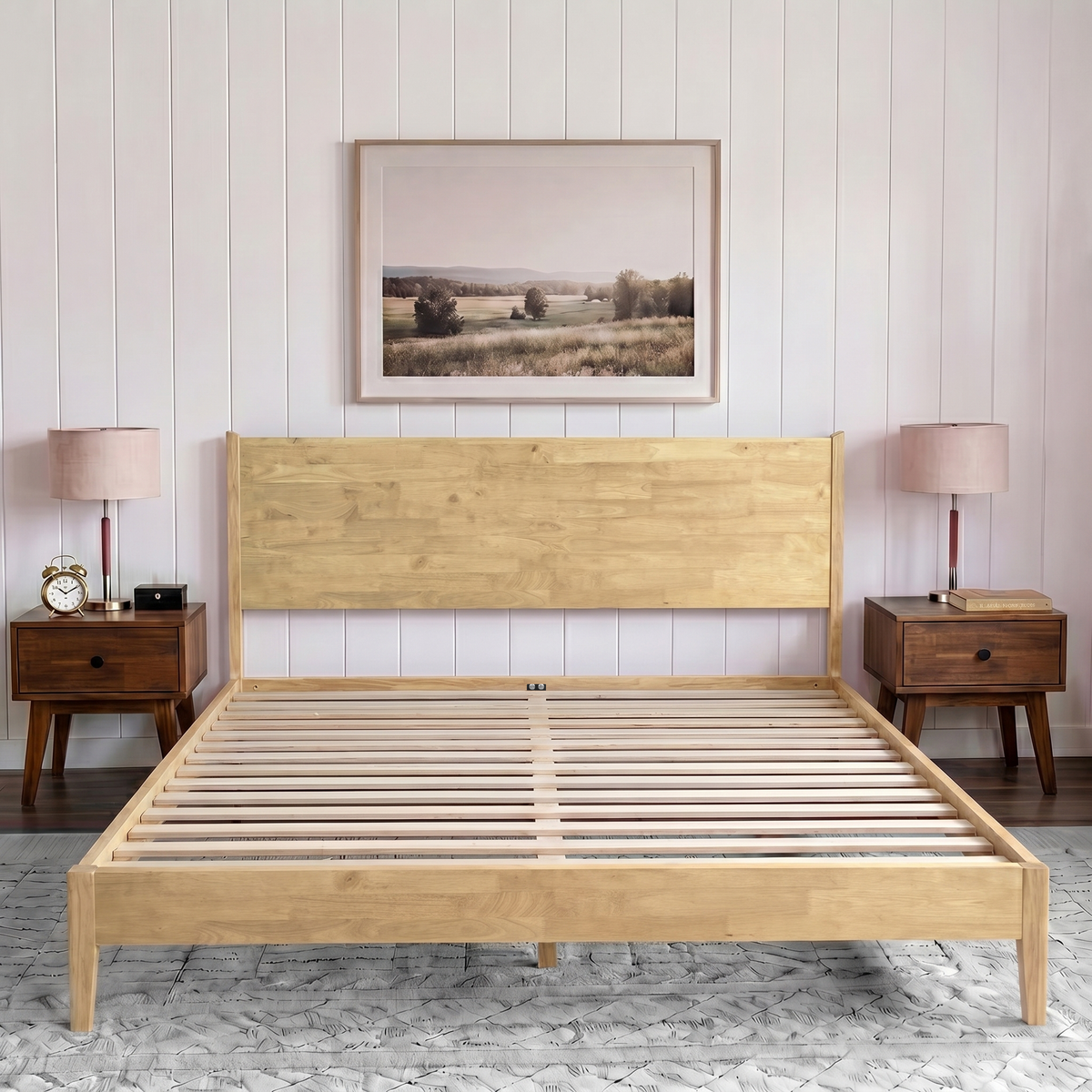 Haven Solid Wood Bed Frame