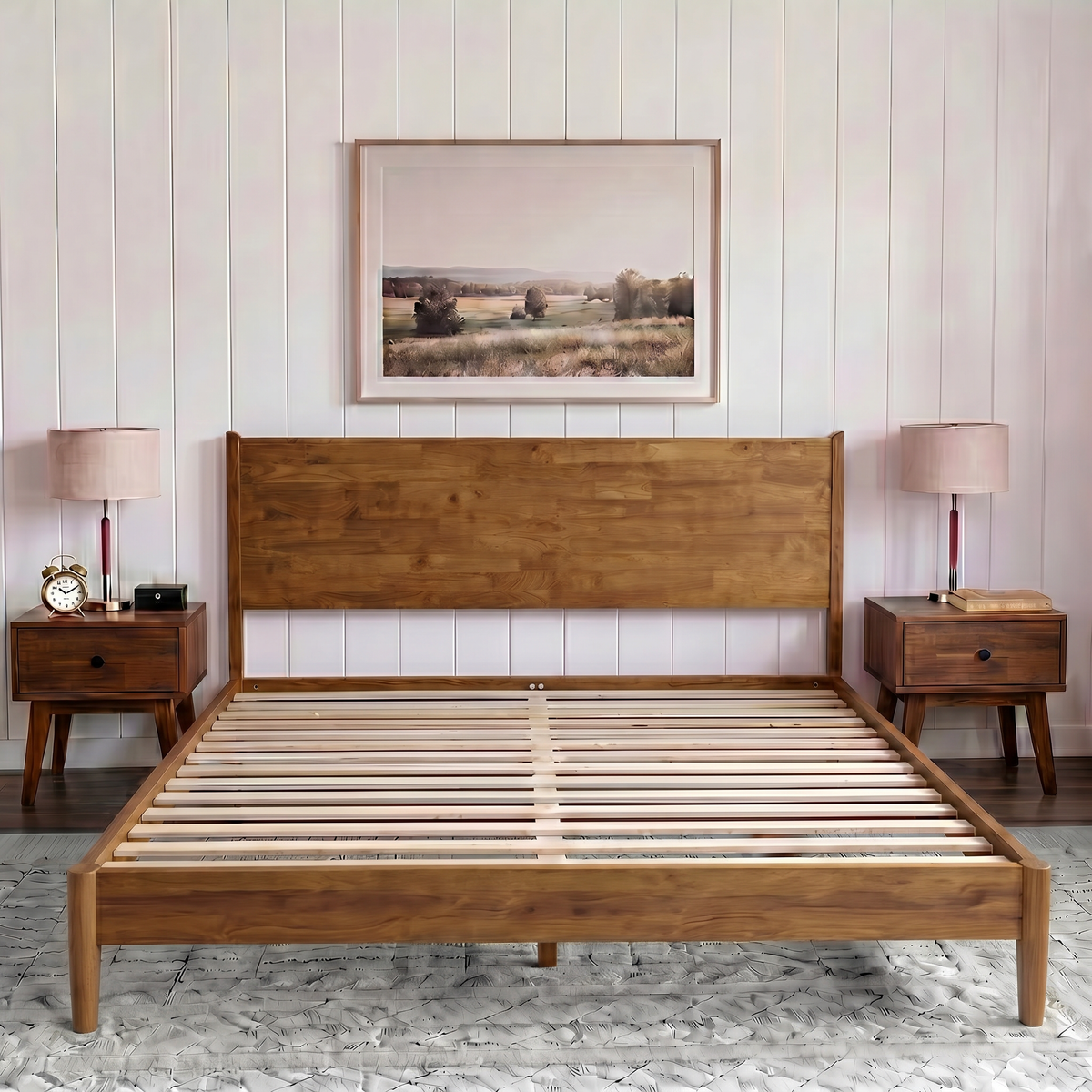 Haven Solid Wood Bed Frame
