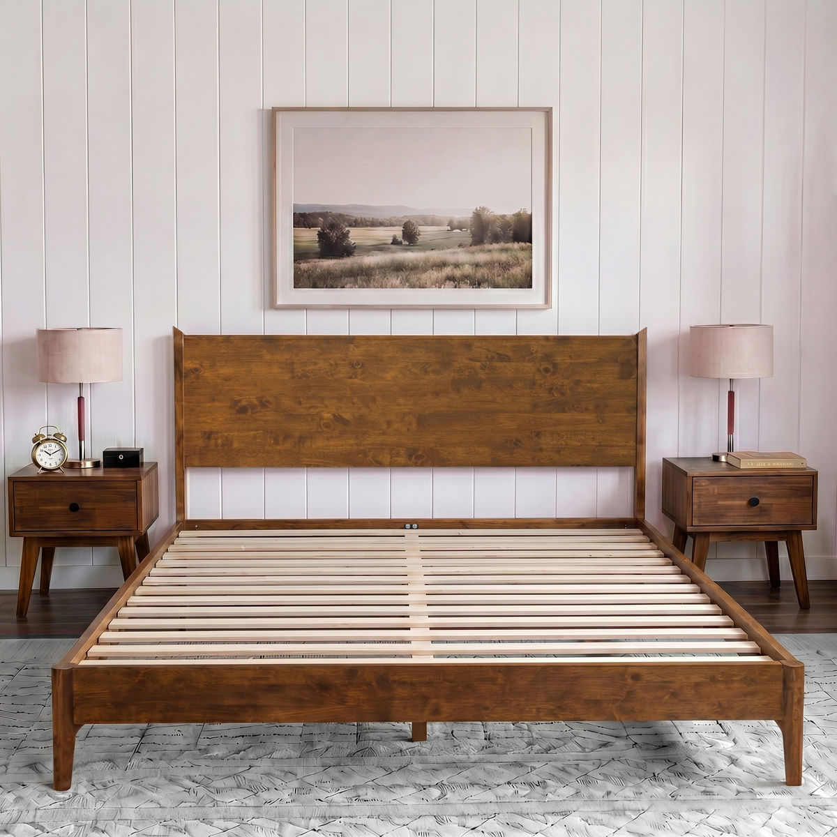 Haven Solid Wood Bed Frame
