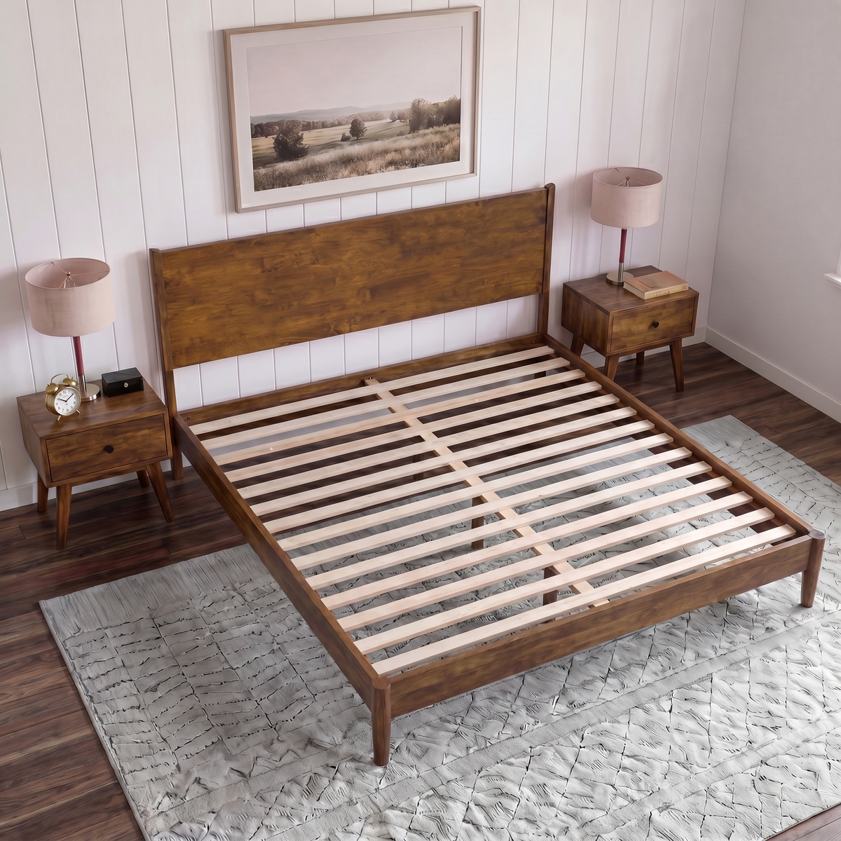 Haven Solid Wood Bed Frame