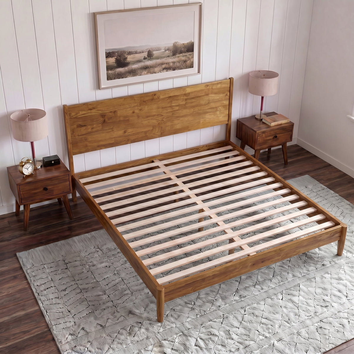 Haven Solid Wood Bed Frame