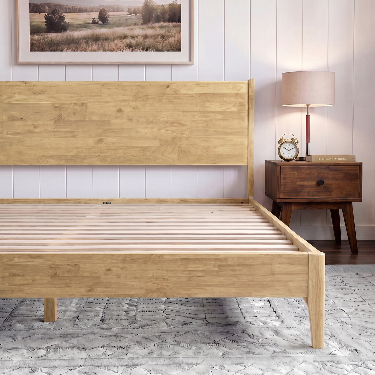 Haven Solid Wood Bed Frame