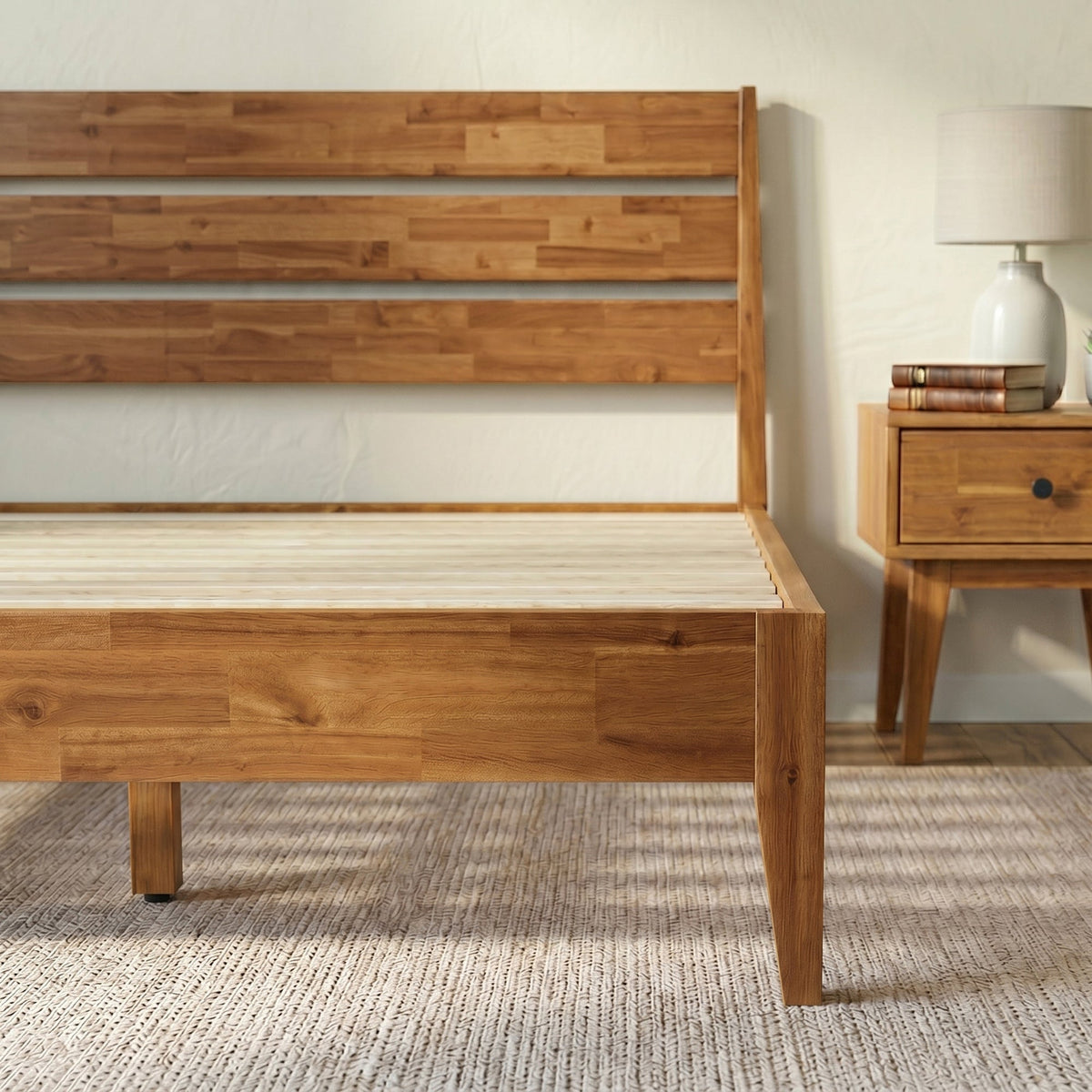Emery Solid Wood Bed Frame