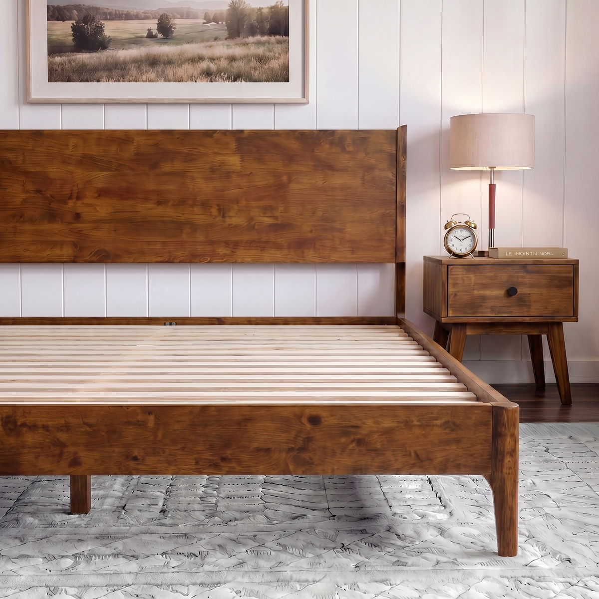 Haven Solid Wood Bed Frame