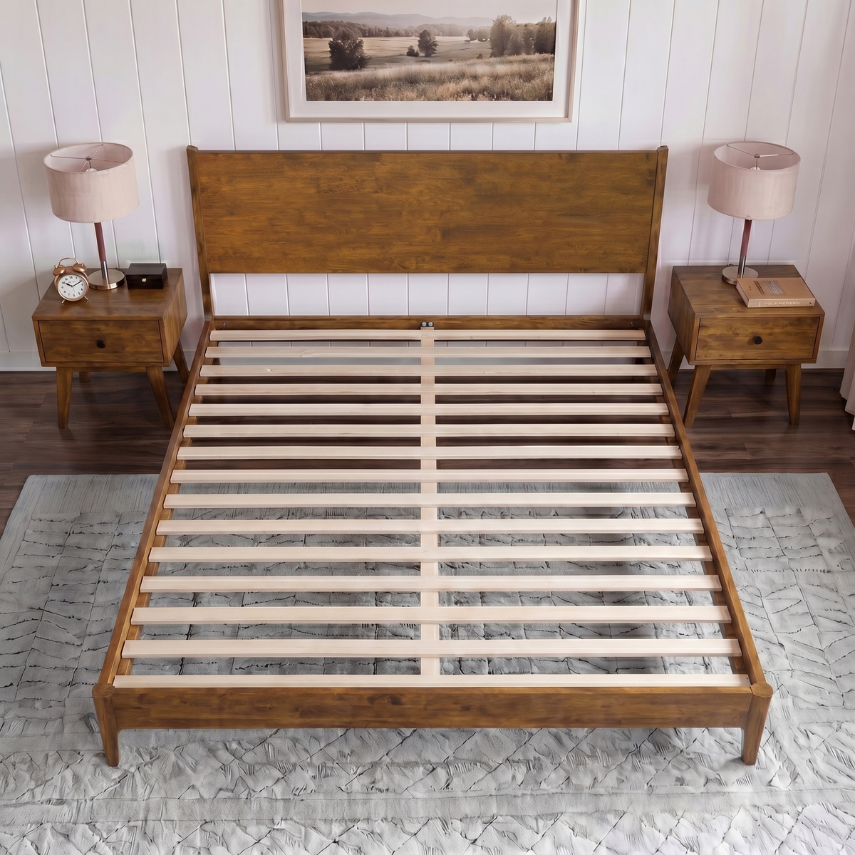 Haven Solid Wood Bed Frame