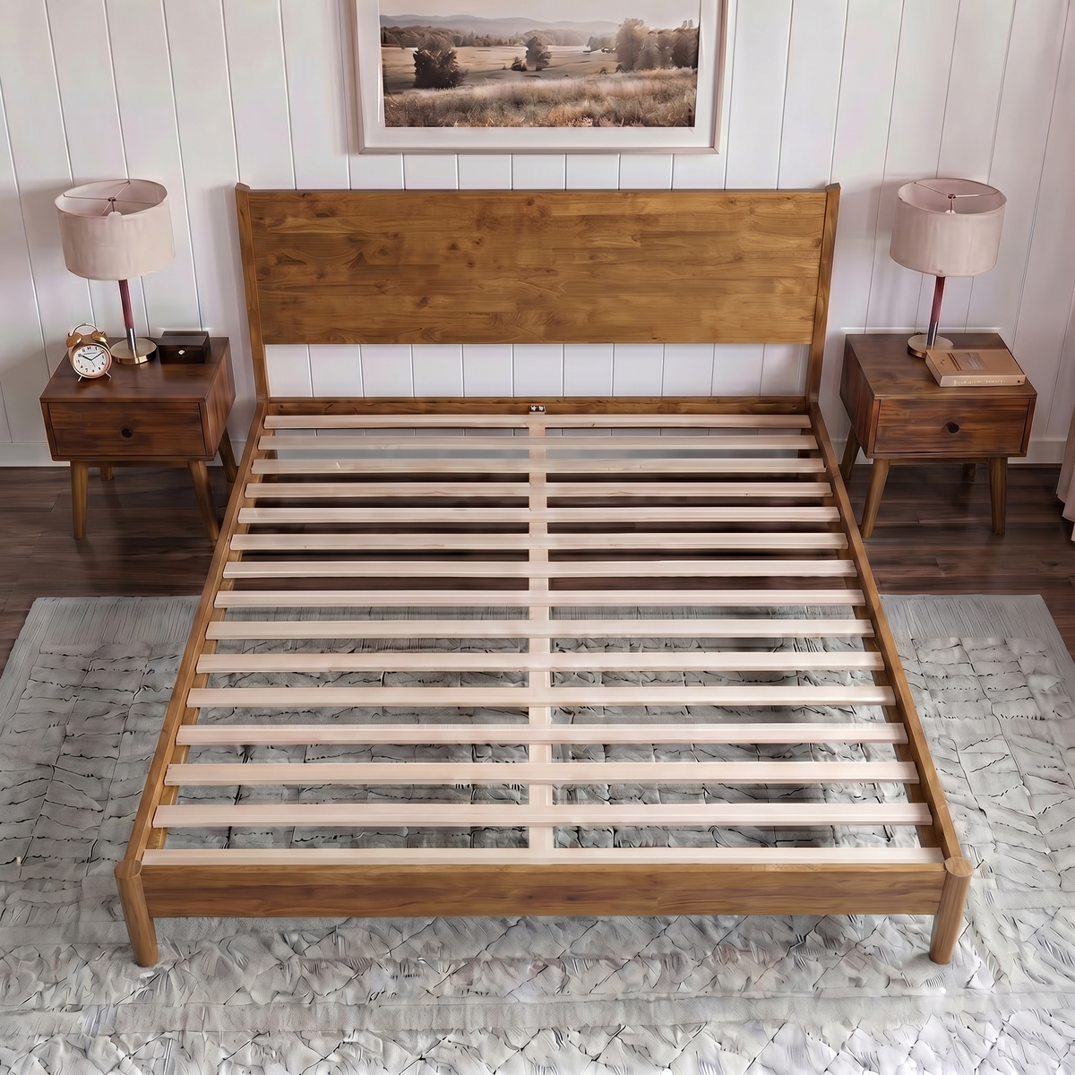 Haven Solid Wood Bed Frame