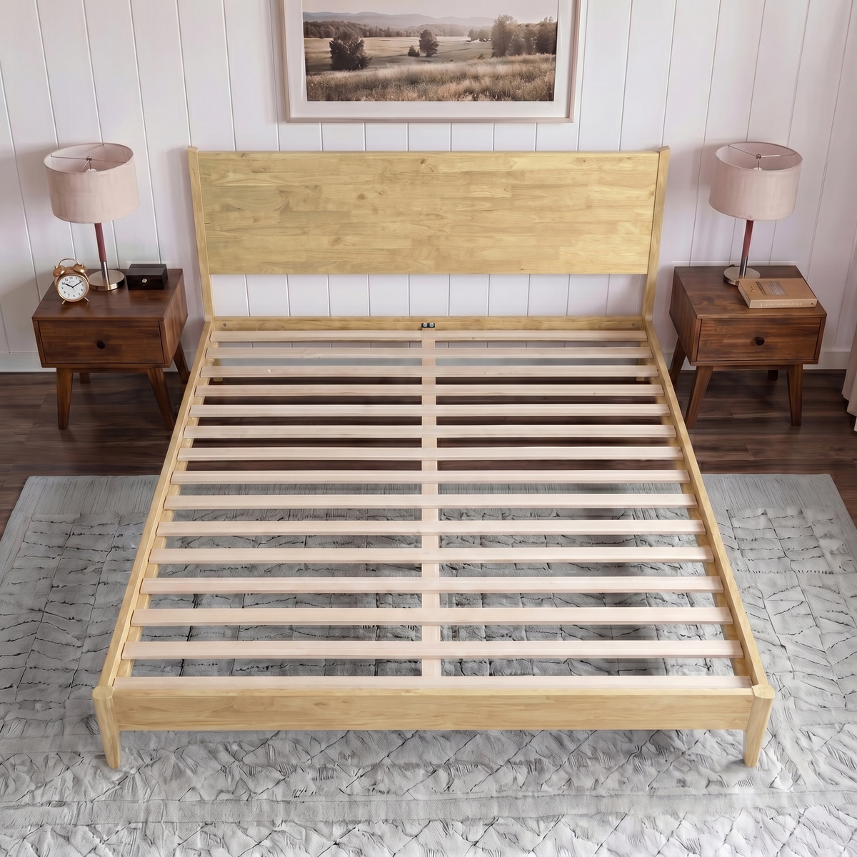 Haven Solid Wood Bed Frame