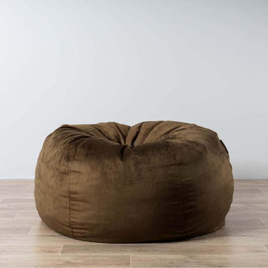 Pierre Fur Bean Bag - Espresso