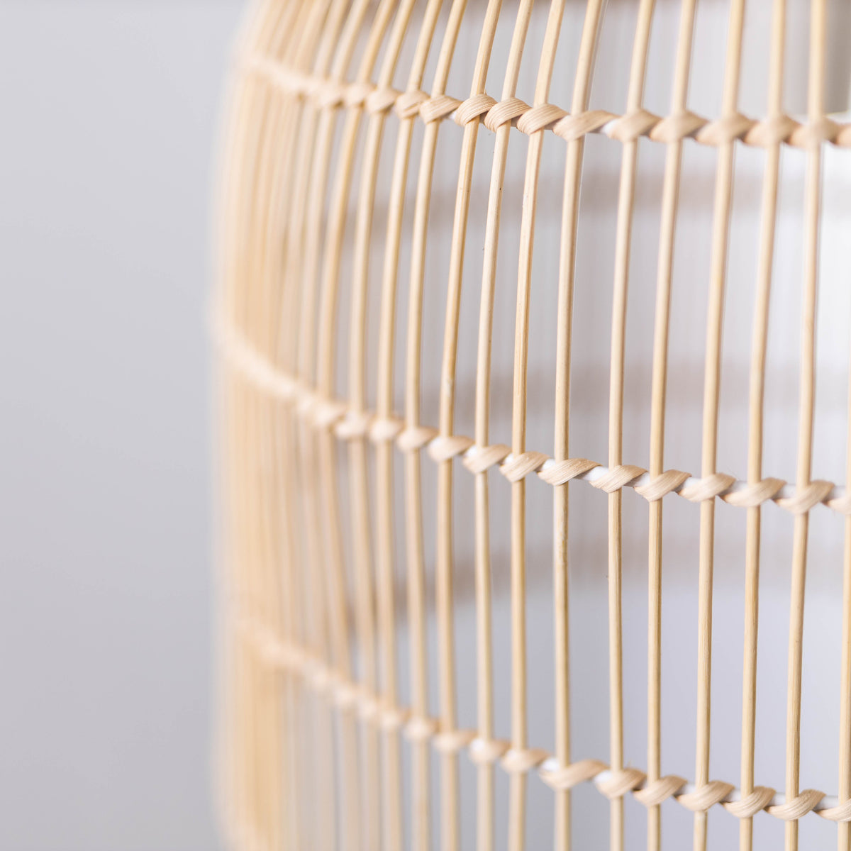 Siena Rattan Cane Pendant Light - Natural