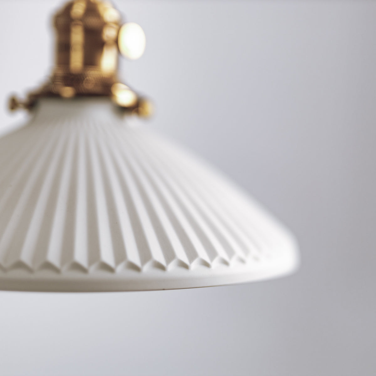 Hollie Ceramic Pleated Pendant Light