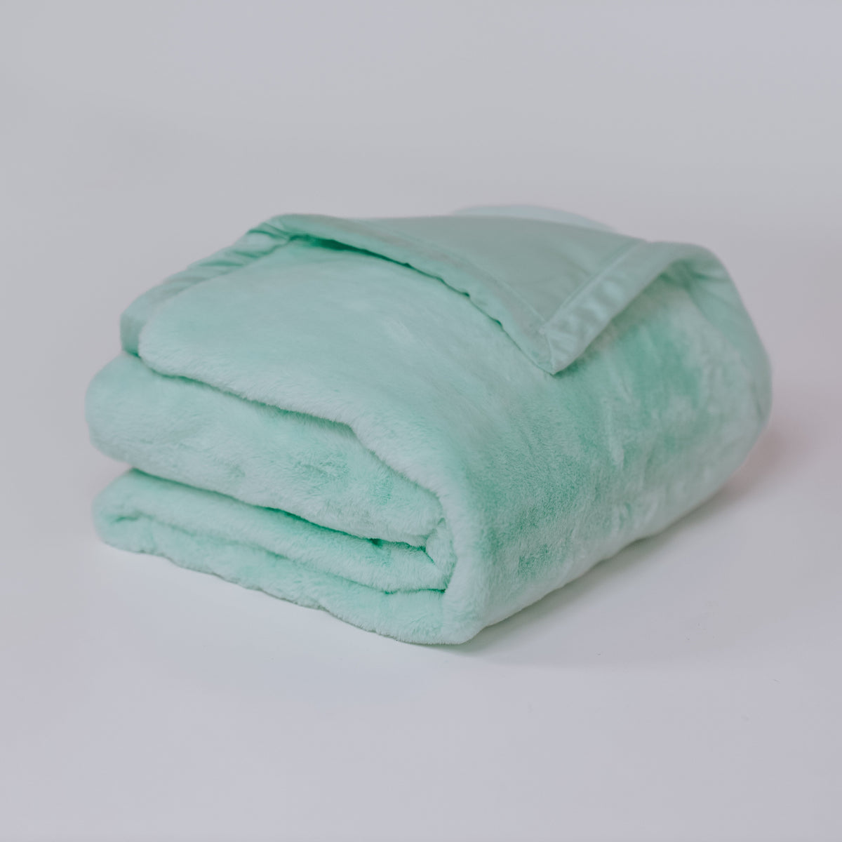 Cloud Plush Fur Throw Blanket - Turquoise