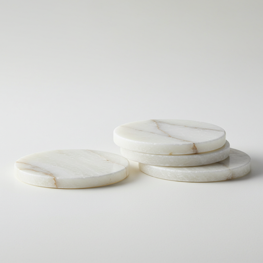 Alabaster Coaster Set