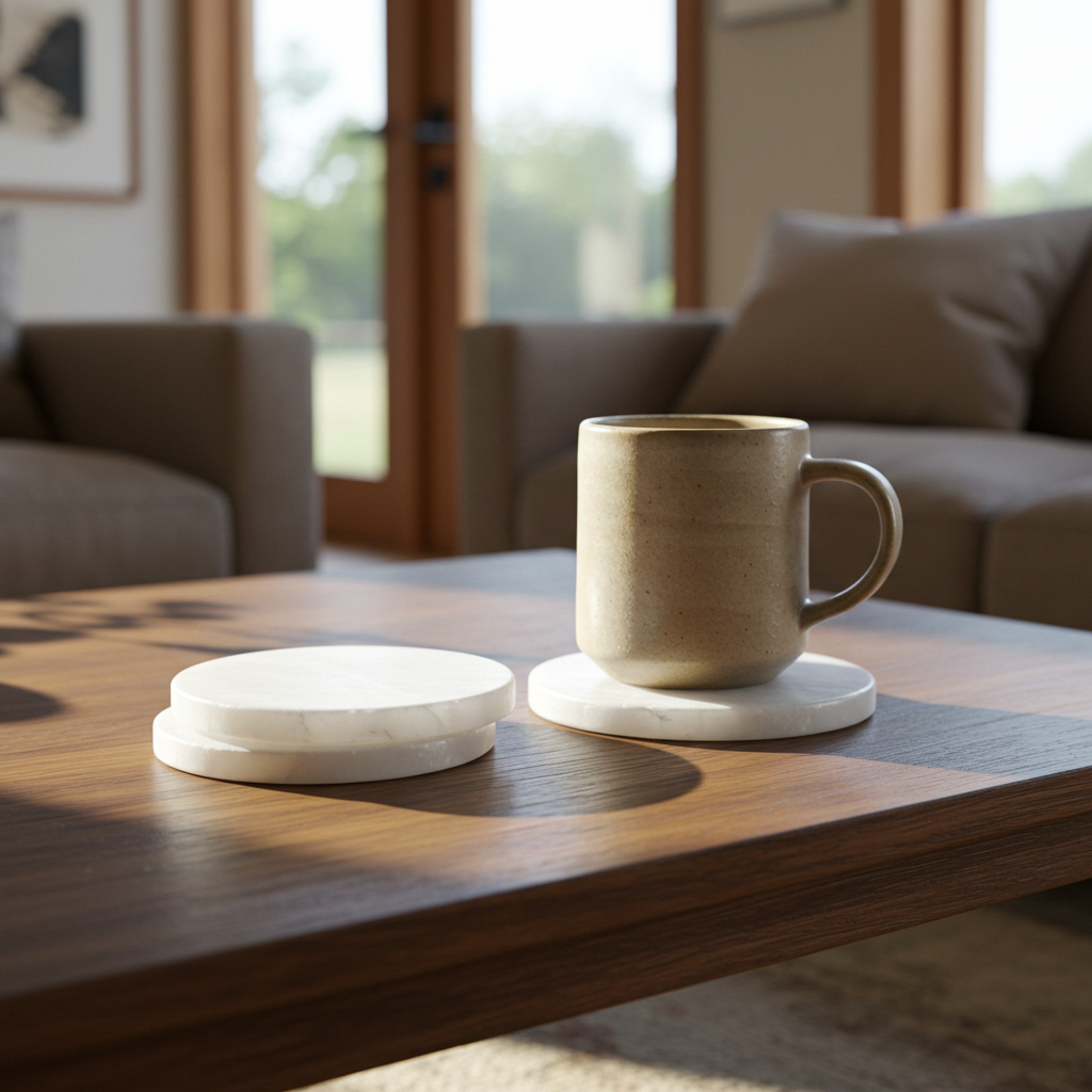 Alabaster Coaster Set