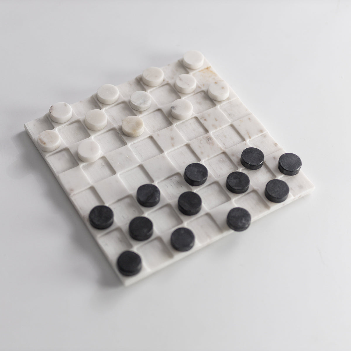Marble Checkers Set