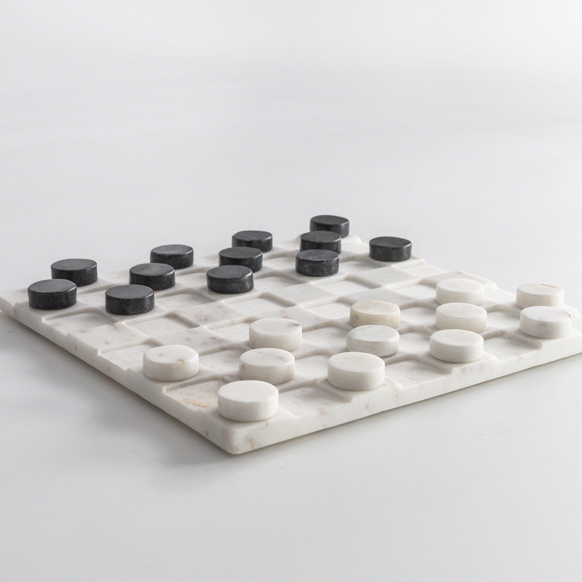 Marble Checkers Set