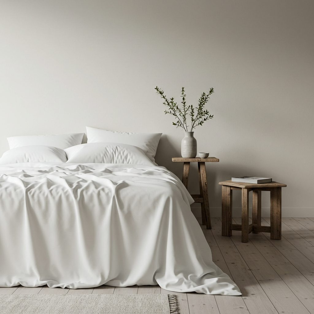 Silky Soft Bamboo Sheet Set - White