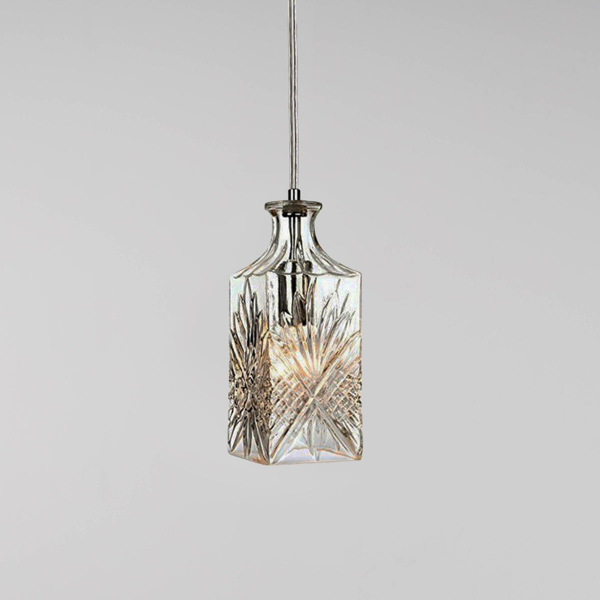 Whisky Wine Decanter Glass Pendant Light