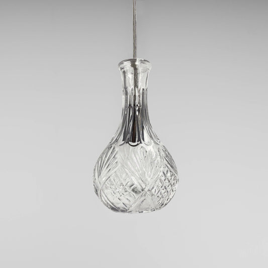 Sherry Wine Decanter Glass Pendant Light