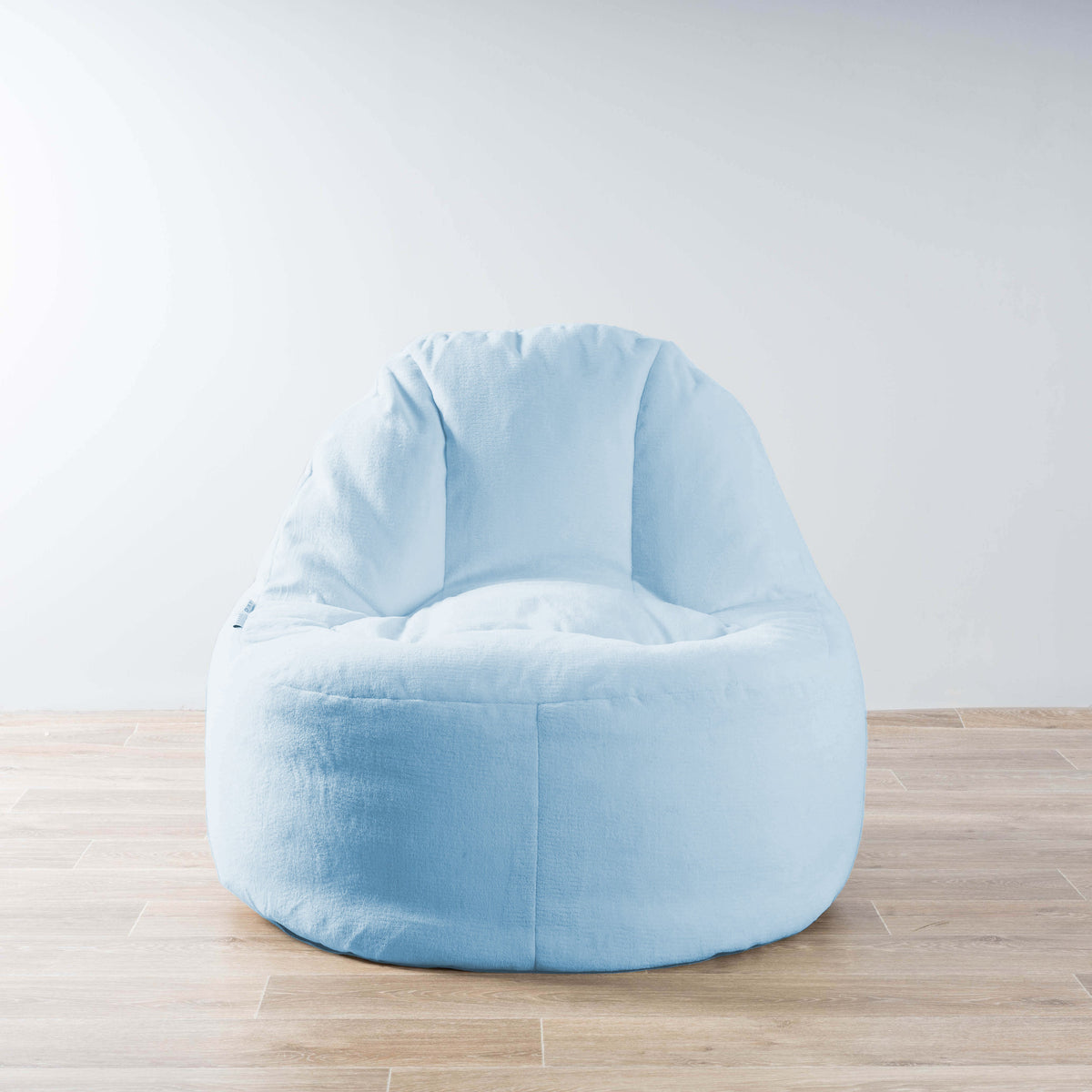Lounger Plush Fur Bean Bag Chair Cover - Sky Blue