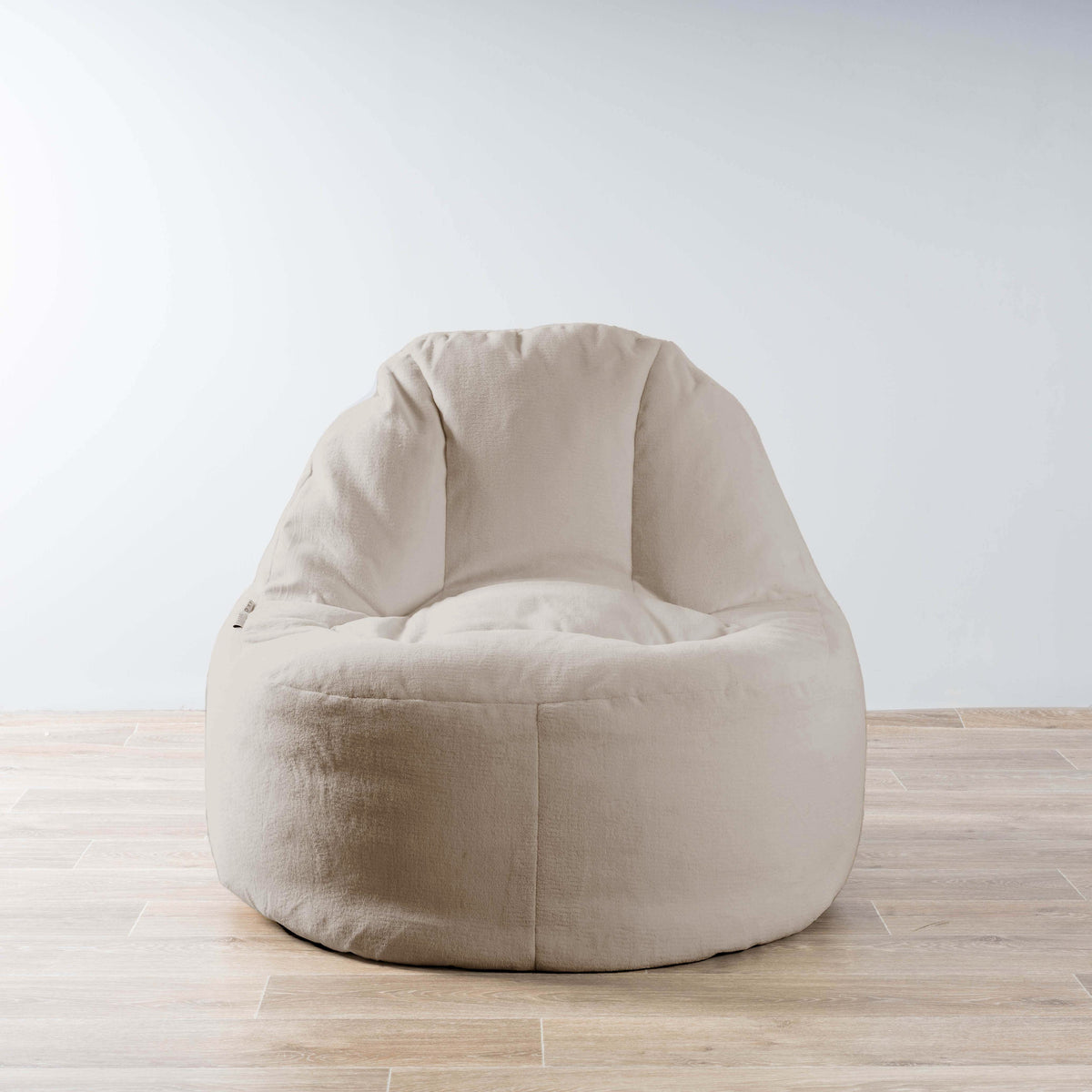 Lounger Plush Fur Bean Bag Chair Cover - Champagne Latte