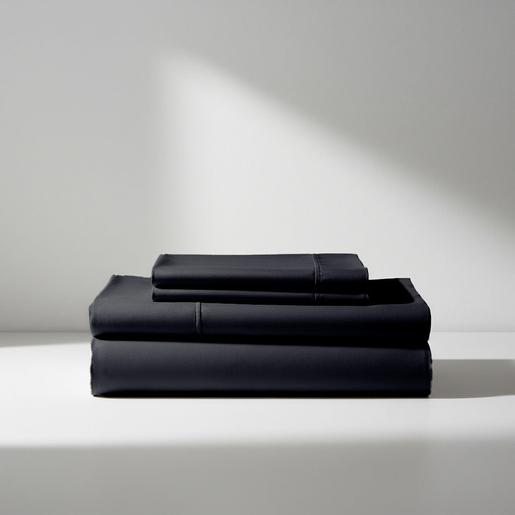 Silky Soft Bamboo Sheet Set - Black