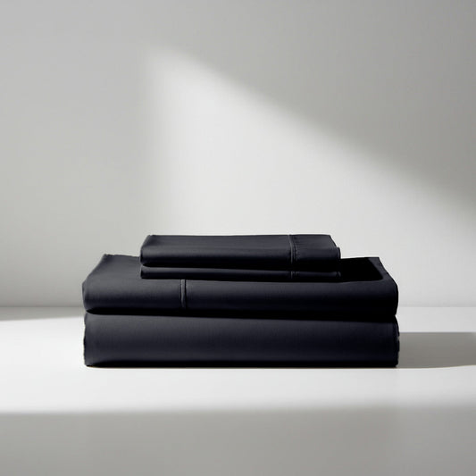 Silky Soft Bamboo Sheet Set - Black