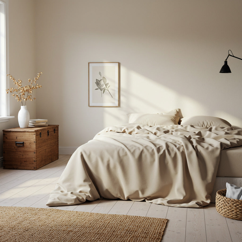 Silky Soft Bamboo Sheet Set - Latte