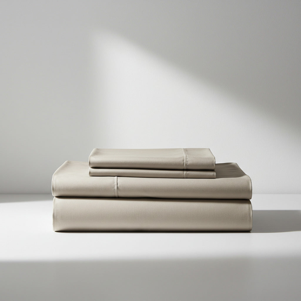 Silky Soft Bamboo Sheet Set - Latte