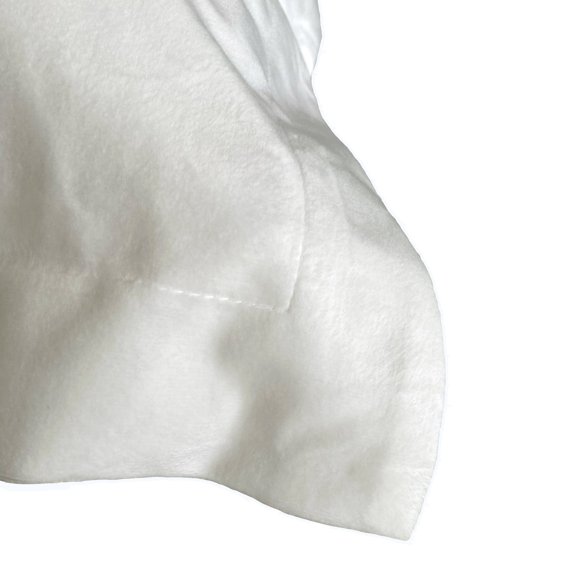 Fur Velvet Quilt Cover - Ivory