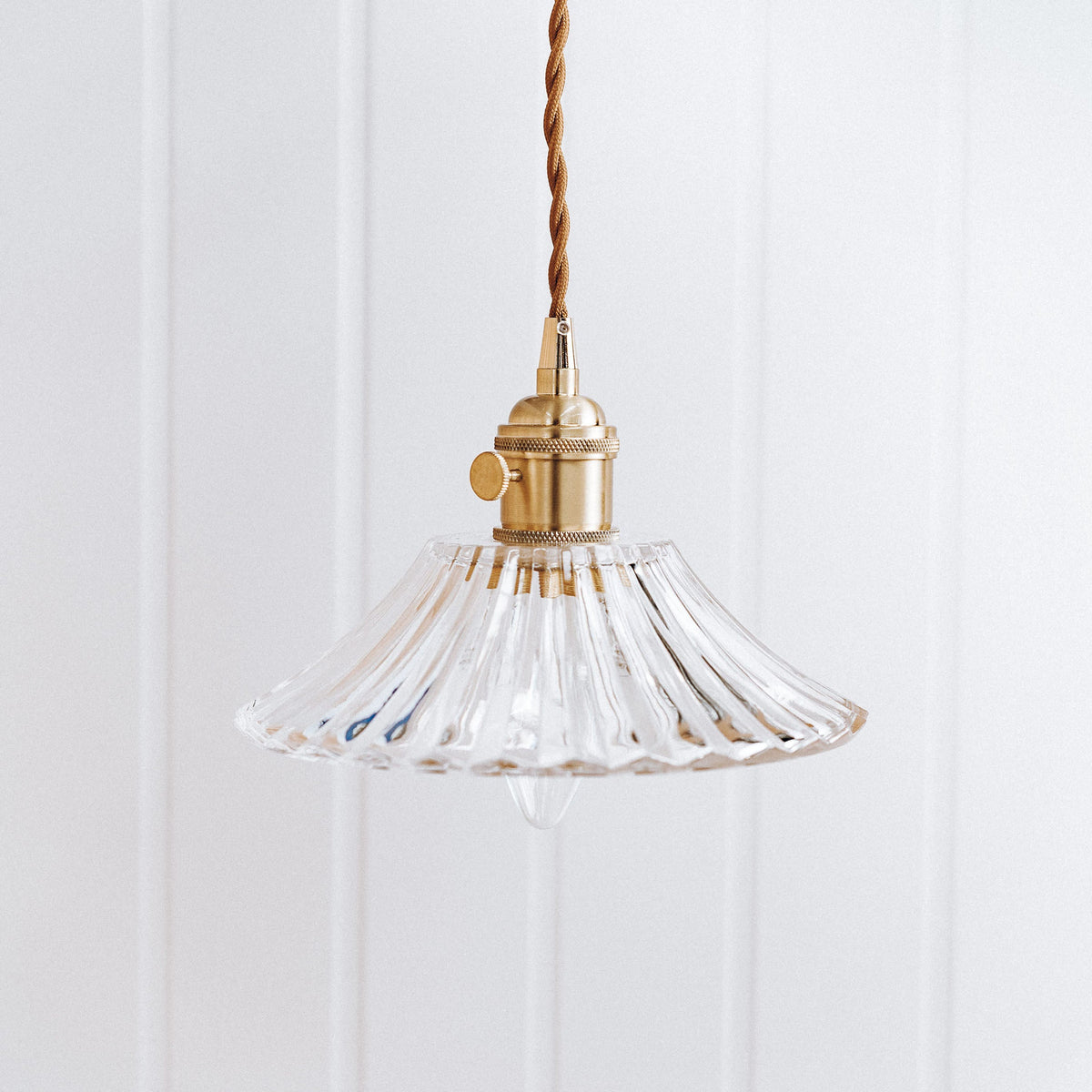Fleur Vintage Glass Pendant Light