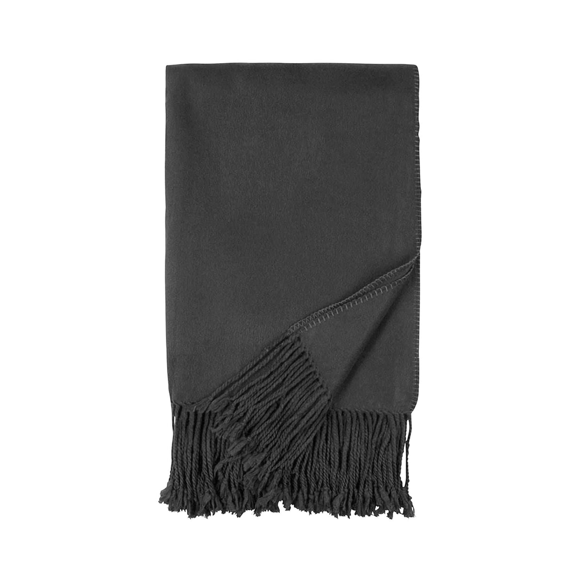 Luxury Bamboo Throw Blanket - Charcoal