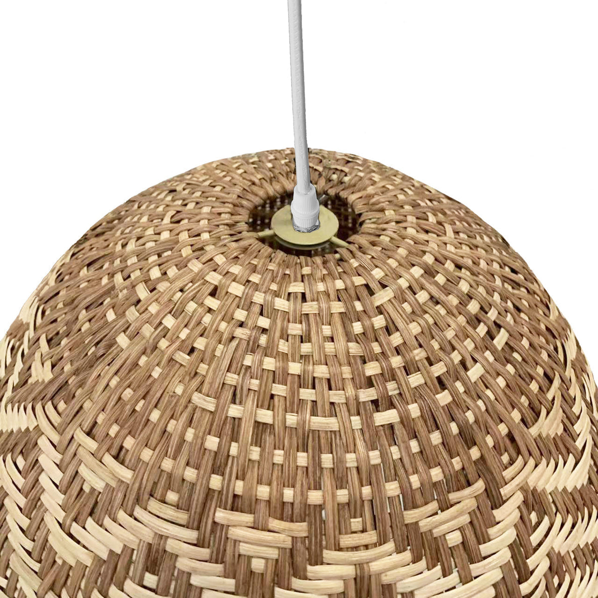 Sunset Rattan Cane Pendant Light