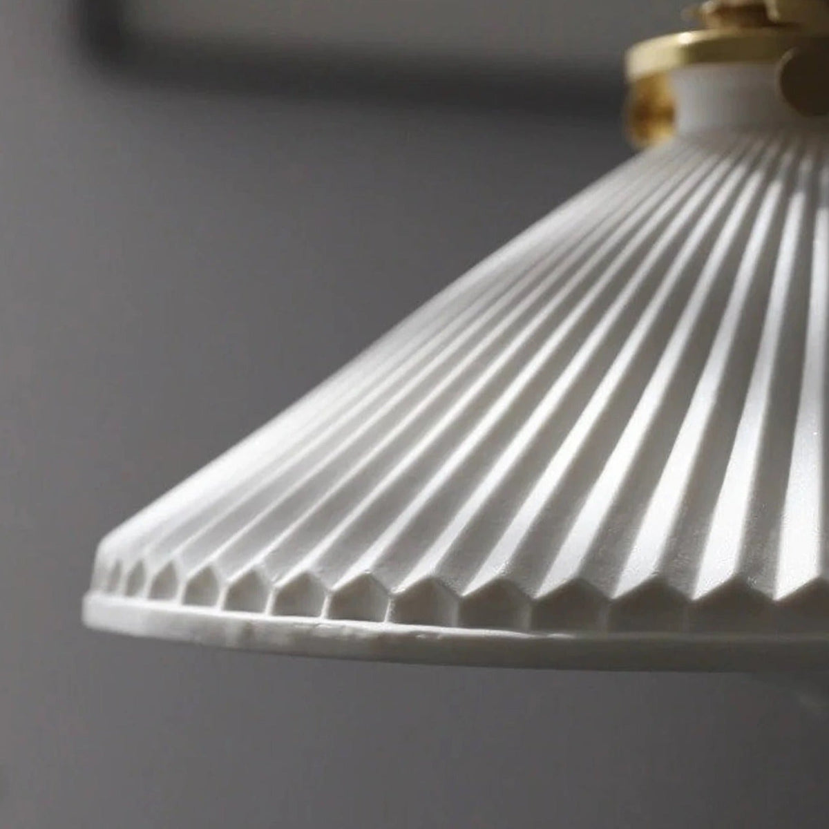 Hollie Ceramic Pleated Pendant Light