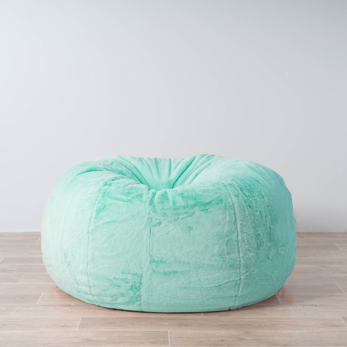 Cloud Plush Fur Bean Bag - Turquoise