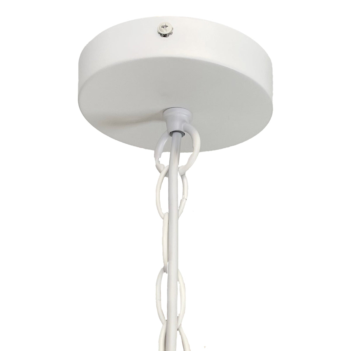 Portman Rope Pendant Light - White