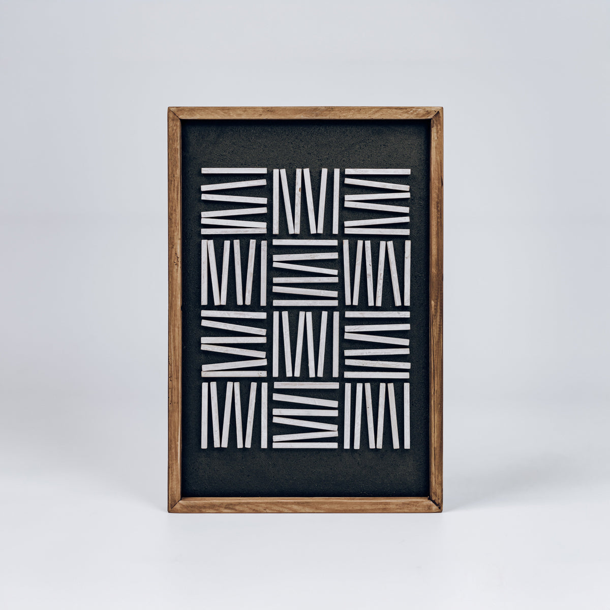 Alpine Shadow Dark - Ready To Hang Wall Art - 42x62cm