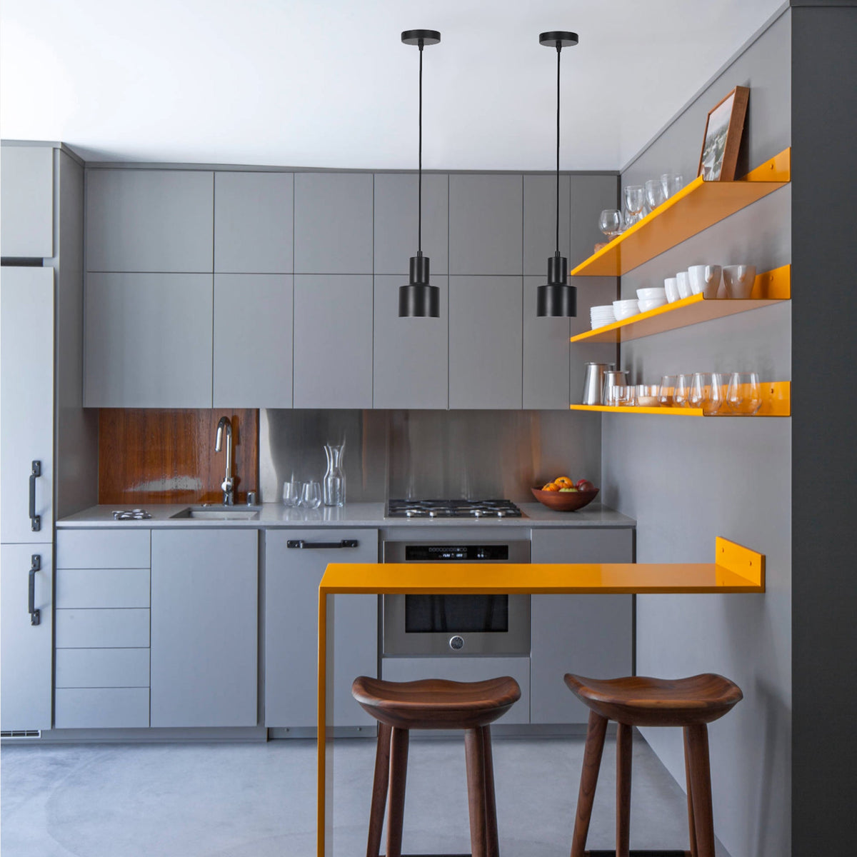 Jude Metal Pendant Light - Black