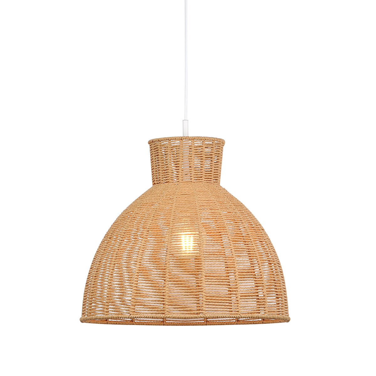 Kellie Rope Pendant Light - Natural