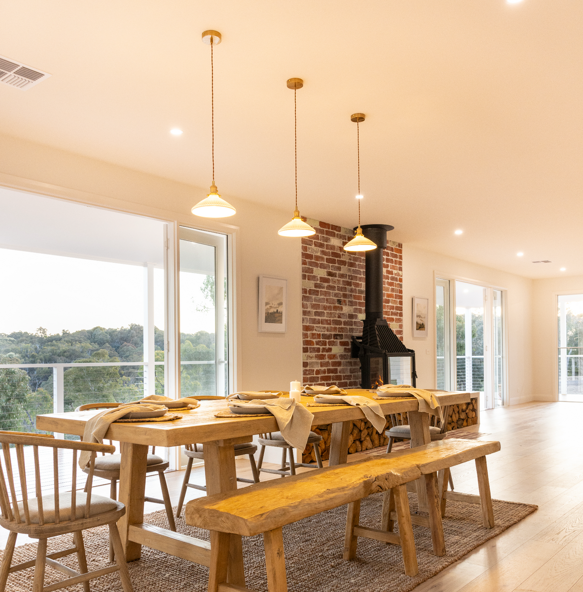 Hollie Ceramic Pleated Pendant Light
